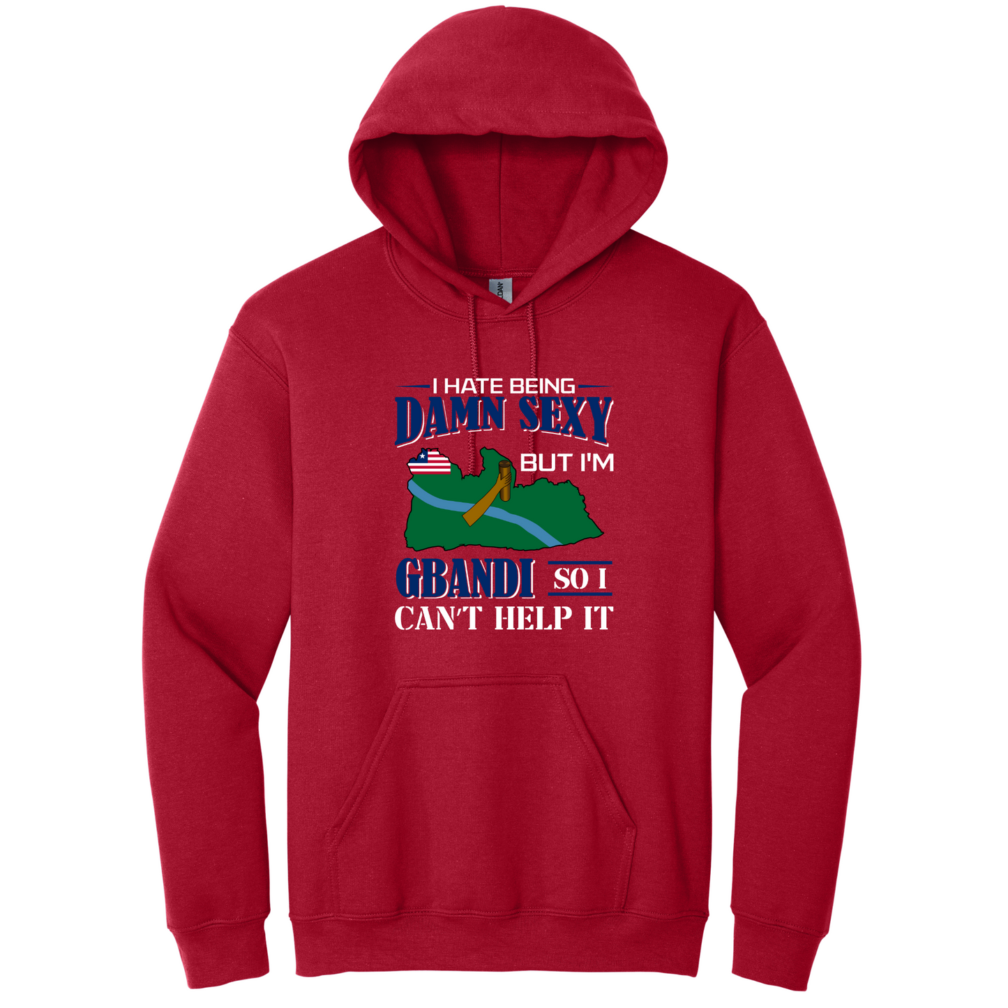 I Hate Being Damn Sexy But I'm -Red Hoodie