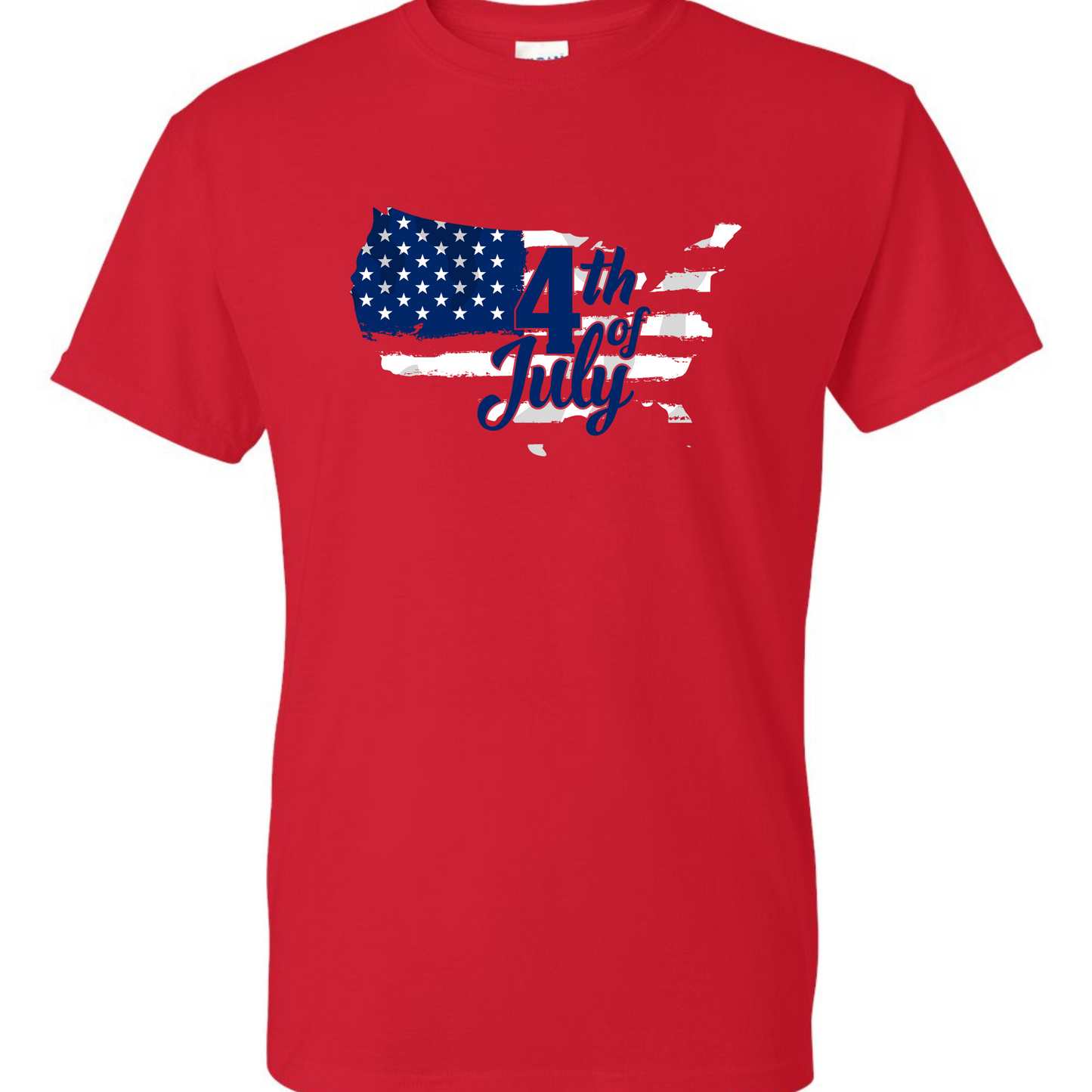4th Of July Independence Day- Red