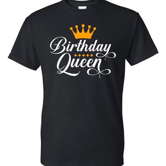 Birthday Queen-Black