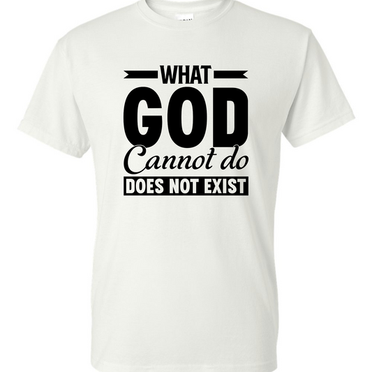 What God Cannot Do Does Not Exist- White